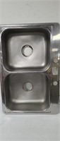 SS Double Sink. Used.