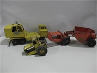 Vtg Metal Construction Toys See Info