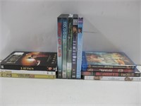 Ten DVDs & Two Blu-Rays Untested See Info