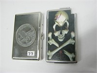 2 Metal Cigarette Holders