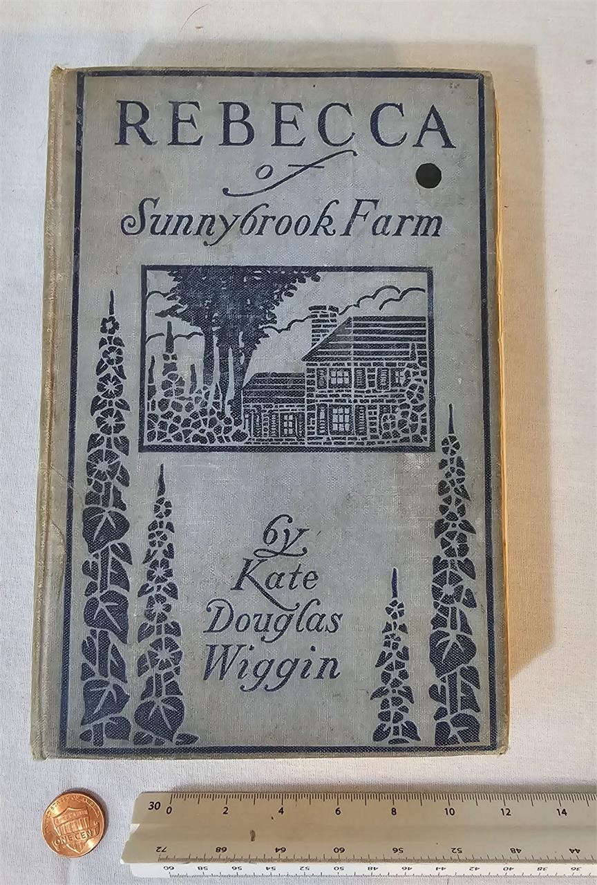 1910 Rebecca of Sunnybrook Farm HC book, Wiggin