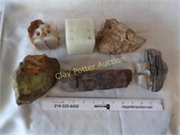 Rare Stones, Petrified Wood & Marble