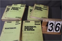 Electrical Service Repair Manuals 1988 - 89 - 90-
