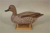Duck Decoy by E.R. Braden, Signed and Dated 1972,