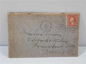 1917 Postmarked Love Letter