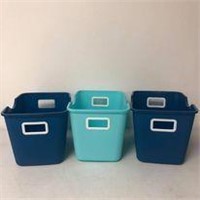 3 PCS STORAGE BIN