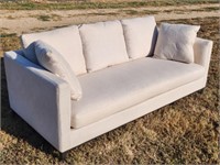 Modern Linen Living Room Sofa