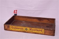 "Colburn's Mustard" box