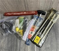 RIFLE CLEANING KIT AND BB GUN PARTS