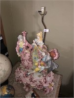 Capodimonte Figfurine Lamp