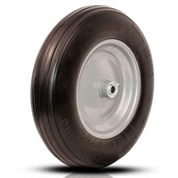 Universal Wheelbarrow Tire Flat Free 14.5"D x 3.2"