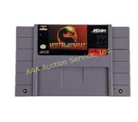 Mortal Kombat Super Nintendo Game, please see