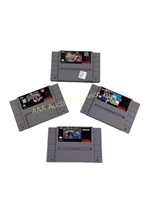 Super Nintendo Games includes (4) games, Bill