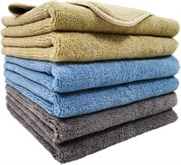 6-PACK POLYTE PROFESSIONAL MICROFIBER CLOTHS