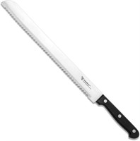 Humbee Chef Serrated Bread Knife 12 inch black
