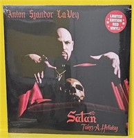 Anton Lavey- Satan Takes A Holiday LP Record