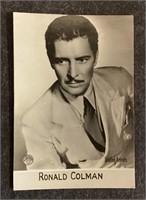 RONALD COLMAN: Scarce ORAMI Tobacco Card (1931)