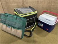 Good coolers and garden tote