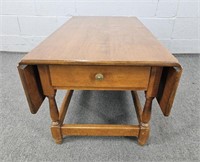 Heywood Wakefield Drop Leaf Cocktail Table