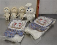Pillsbury Dough Boy collectibles lot, see pics