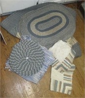 Assortment of rugs, mats, etc.
