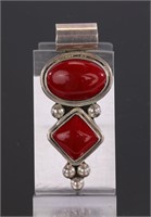 CARNELIAN & STERLING SILVER Pendant