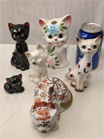 Vintage Cat Figurines