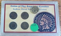 INDIAN HEAD PENNY SET W/ EXTRA CENT
