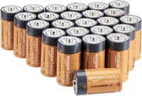 Amazon Basics 24-Pack C Cell Alkaline Batteries