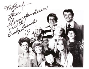 The Brady Bunch Florence Henderson signed photo