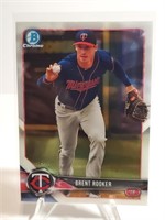 2018 Bowman Chrome Draft Brent Rooker