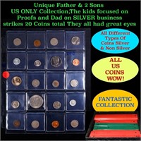 Unique Father & 2 Sons US ONLY Collection,The kids