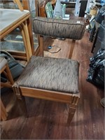 Vtg. Sewing Storage Seat