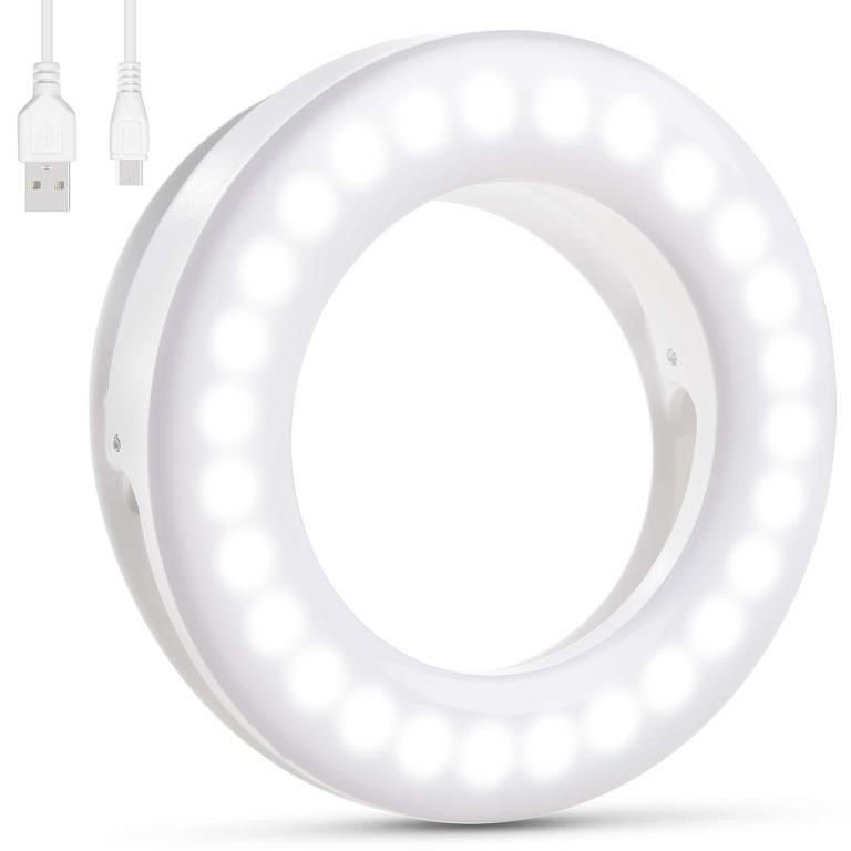 Selfie Light, [Better Battery Life] Diyife 40 LED