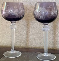 F - 2 PIECES CUT-TO-CLEAR STEMWARE (A37)