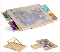K Jigsaw Puzzle Table With Integrated