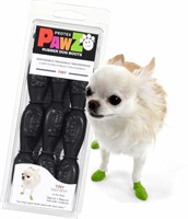 PawZ Rubber Dog Boots for Bags up to 1 Inch, 12 Pa