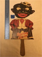 Vintage Black Americana Smoking Sambo Advertising