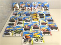 30 Assorted NIB Hot-Wheels - see pictures