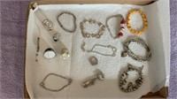 Assortment of Rings, Bracelets 
(15) Items