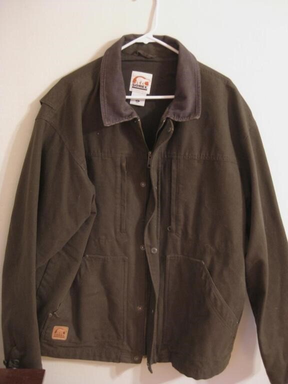 Sorel Men's Jacket W/Zip In Liner Size XL