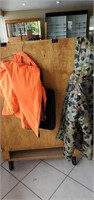 Orange Bibs and Jacket