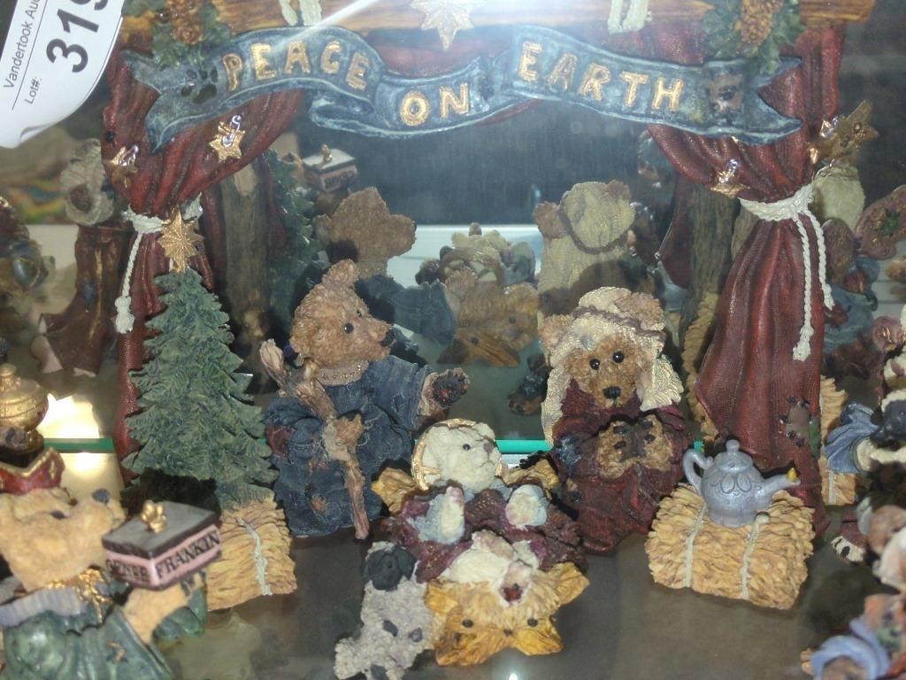 Boyd's Bears Nativity set- figurines