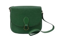 Louis Vuitton Green Epi Shoulder Bag