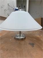 Three Light Ceiling Mounted Glass Shade