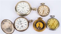 Jewelry Lot of 5 Vintage Pocket Watches