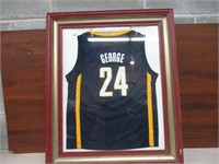 Paul George NBA Replica Framed Jersey