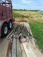 Pile of 6' Used T-Posts