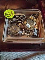 COLLECTION OF MIXED WATCHES BULLOVA,