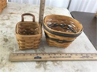 1996, 1994 Longaberger Baskets